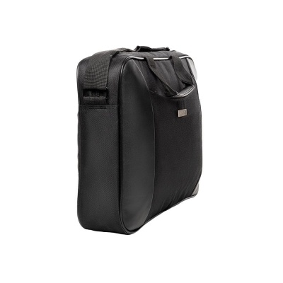 Geanta Spacer, pt. notebook de max. 15.6″, 1 compartiment, fara buzunare, waterproof, nylon, negru - Img 2