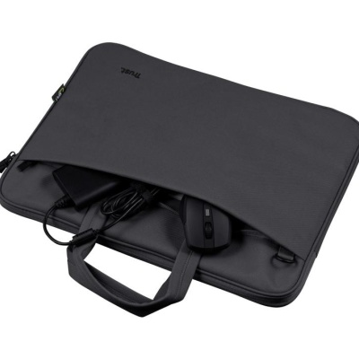 Geanta Trust Bologna Bag ECO Slim 16" laptops General Laptop Compartment Size (inch) 16 " Type of bag carry bag Number of compartments 2 Max. laptop size 16 " Max. weight 2.5 kg Height of main product (in mm) 410 mm Width of main product (in mm) 290 mm - Img 9