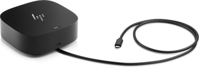 HP Essential Dock G5 Porturi: 1x USB-C power out 15W/ 4x USB-A 3.0/ 1x audio jack/2x DisplayPort 1.4/ 1x RJ-45/ 1xHDMI 2.0. Dimensiuni: 122 x 122 x 45 mm. Greutate: 0.68Kg. - Img 9