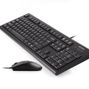 Kit tastatura + mouse A4tech KR-8520D, cu fir, negru - Img 6