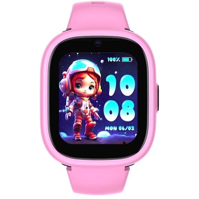 LAGENIO Smartwatch pentru copii cu Functie Telefon, K3 , Premium, Monitorizare Sanatate, Conexiune 4G, Roz