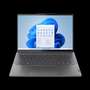 Laptop Lenovo Yoga 7 14IRL8, 14" WUXGA (1920x1200) OLED 400nits Glossy, 100% DCI-P3, 60Hz, DisplayHDR™ True Black 500, Dolby® Vision™, TÜV Low Blue Light, Glass, Touch, OGM, 10-point Multi-touch, Intel® Core™ i7-1360P, 12C (4P + 8E) / 16T, P-core 2.2 /