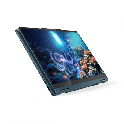 Laptop Lenovo Yoga 7 2-in-1 14AKP10, 14" 2.8K WQXGA+ (2880x1800) OLED 1100nits (peak) / 500nits (typical) Glossy / Anti-fingerprint, 100% DCI-P3, 120Hz, Dolby Vision®, TÜV Low Blue Light, DisplayHDR™ True Black 1000, Glass, Touch, AMD Ryzen™ AI 7 350 (8C - Img 2