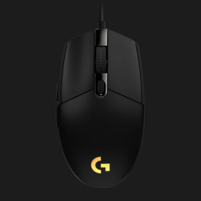 Logitech mouse cu fir G102 RGB, 6 butoane, 8000 dpi, senzor optic, USB, negru - Img 3