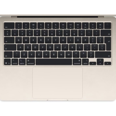 MacBook Air 13.6" Retina/Apple M4 (CPU 10-core, GPU 10-core, Neural Engine16-core)/24GB/512GB - Starlight - INT KB (2025) - Img 2