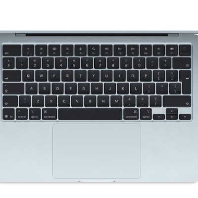 MacBook Air 13.6" Retina/Apple M4 (CPU 10-core, GPU 10-core, Neural Engine16-core)/16GB/512GB - Sky Blue - INT KB (2025) 35W USB‑C - Img 2