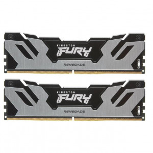 Memorie RAM Kingston, DIMM, DDR5, 32GB, 6800MHz, CL36, 1.35V, FURY Renegade Silver, Kit of 2