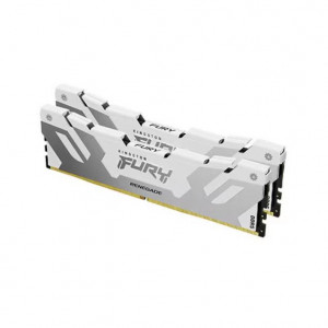 Memorie RAM Kingston, DIMM, DDR5, 32GB, 6800MHz, CL36, 1.35V, FURY Renegade White, Kit of 2