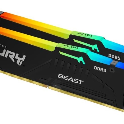Memorie RAM Kingston FURY Beast RGB, DIMM, 16GB (2x8GB) DDR5, CL40, 5200MHz - Img 4