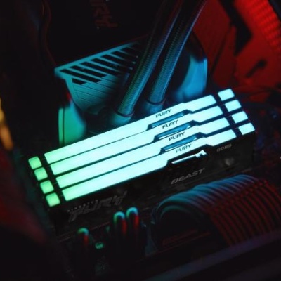 Memorie RAM Kingston FURY Beast RGB, DIMM, 16GB (2x8GB) DDR5, CL40, 5200MHz - Img 8