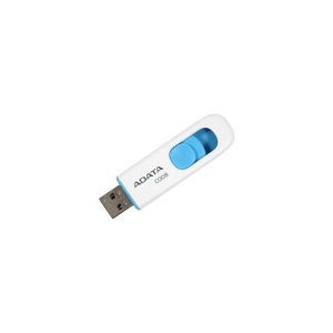 Memorie USB Flash Drive Adata C008, 16GB, USB 2.0, alb
