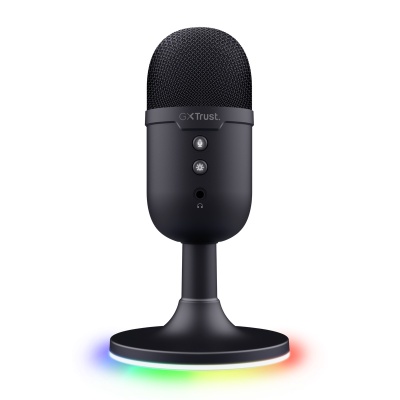 Microfon Trust cu fir GXT 234 Yunix, frecventa raspuns 100 Hz - 16.000 Hz, cardioid, senzitivitae 32 dB, negru - Img 2