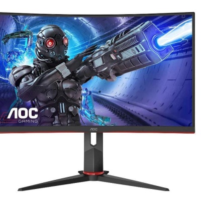 Monitor AOC 31.2" C32G2ZE/BK, Curvature: 1500R, Diagonal (inch): 31.2, Diagonal (cm): 80, Aspect ratio: 16:9, Panel: VA, Resolution: 1920x1080, Refresh Rate: 240Hz, Response time GtG: 4ms, Response time MPRT: 1ms, Brightness (max): 300 cd/m², Contrast
