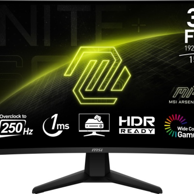 Monitor Consumer MSI MAG 32C6X, 31.5", 1920 x 1080 pixeli, Black