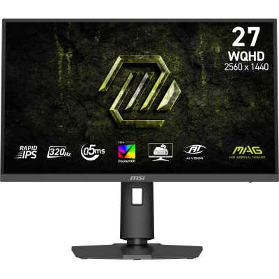 Monitor Gaming MSI MAG 274QPF X32, 27", 2560 x 1440 pixeli, Black, 2 ani Garantie