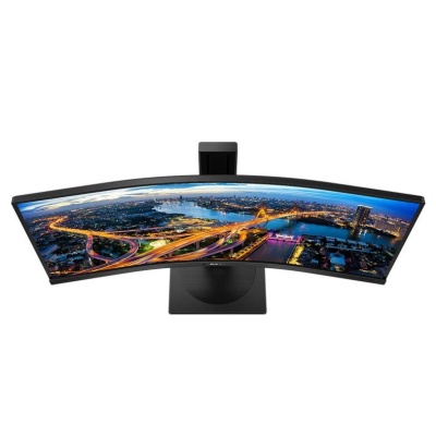 Monitor Philips 34" 345B1C/00, Curvature: 1500R, Diagonal (inch): 34, Diagonal (cm): 86, Aspect ratio: 21:9, Panel: VA, Resolution: 3440x1440, Refresh Rate: 100Hz, Response time GtG: 5ms, Brightness (max): 300 cd/m², Contrast (static) : 3000:1, Contrast - Img 10