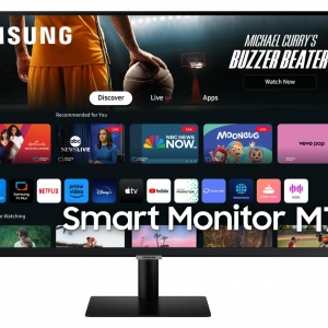 Monitor Samsung 32" LS32DM702UUXDU, Curvature: FLAT, Diagonal (inch): 32, Diagonal (cm): 81.28, Aspect ratio: 16:9, Panel: VA, Resolution: 3 ,840 x 2,160, Refresh Rate: 60Hz, Response time GtG: 4ms, Brightness (max): 300 cd/m², Contrast (static) : 3000 :