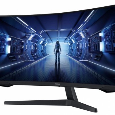 Monitor Samsung 34" LC34G55TWWPXEN, Curvature: 1000R, Diagonal (inch): 34, Diagonal (cm): 86, Aspect ratio: 21:9, Panel: VA, Resolution: 3440x1440, Refresh Rate: 165Hz, Response time MPRT: 1ms, Brightness (max): 250 cd/㎡, Contrast (static) : 2500:1,