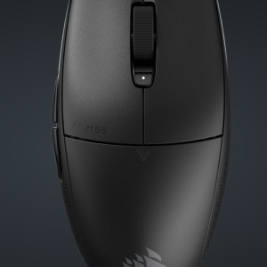 Mouse Gaming CORSAIR M55 WIRELESS, Optical, autonomie baterie 2.4GHz pana la 185 ore bluetooth pana la 400 de ore, DPI 24K, lungime cablu 1.8m