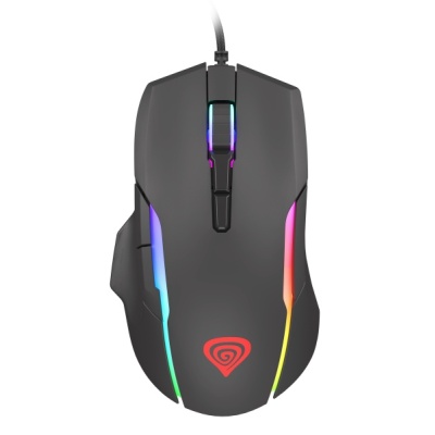 Mouse Gaming GENESIS Xenon 220 G2, 12800 DPI, negru