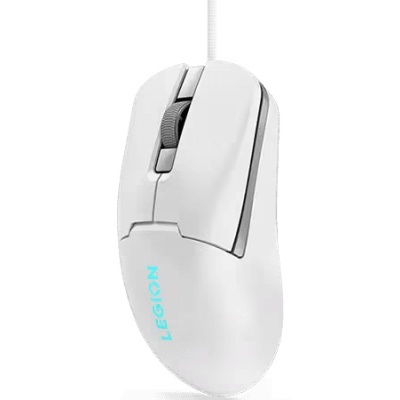 Mouse gaming Lenovo Legion M300s, Iluminare RGB, 8k DPI, Sensor Pixart, Glacier White - Img 9