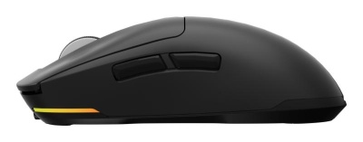 Mouse gaming wireless Gensesis Zircon 660, senzor optic Pixart PAW3311, interfata USB, rezolutie maxima 12000 DPI, numar butoane 6, iluminare RGB, switch mecanic Huano Purple 90M, negru - Img 9