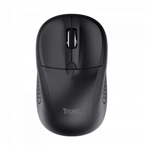 Mouse Trust cu Bluetooth, ambidextru, 3 butoane (neprogramabile), DPI ajustabil (max. 1600), functioneaza cu 2 baterii AAA (incluse in pachet), negru