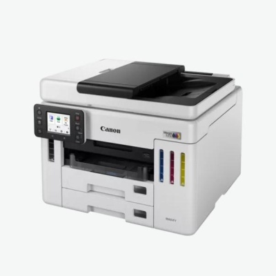 Multifunctional inkjet color CISS Canon Maxify GX7140, ( Print,Copy,Scan, Fax, Cloud), dimensiune A4 , duplex printare, ADF, viteza 24ppm alb-negru, 15.5 ppm color, rezolutie 600X1200 dpi, alimentare hartie250+250+100 coli, Scannet CIS, rezolutie - Img 5