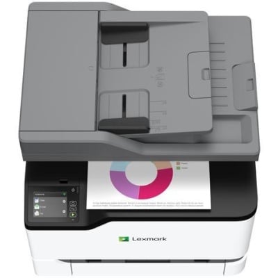 Multifunctional laser color Lexmark CX331adwe,A4, Imprimare/Scanare/Copiere/Fax color, Grup de lucru mediu spre mic, Ecran 2.8 inch (7.2 cm) LCD touch panel,100-Sheet Output Bin, Unitate duplex integrată, Intrare manuală pentru o singură coală, Tavă - Img 5