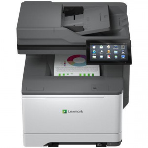 Multifunctional laser color Lexmark CX635adwe, A4, Imprimare/Scanare/Copiere/fax analog, Grup de lucru mediu, Lexmark e-Task Ecran tactil color de 7 inci (17,8 cm), 200-Sheet Output Bin, Unitate duplex integrată, Single sheet multipurpose feeder,
