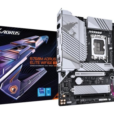 Placa de bază Gigabyte B760M AORUS ELITE WIFI6E GEN5 LGA1700 - Img 2