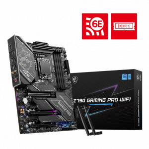 Placa de baza MSI Z790 GAMING PRO WIFI LGA1700, 4xDDR5, 1xHDMI, 3xPCIE x16 2xPCIE x1, 3xM.2, 4xSATA 6gb/s
