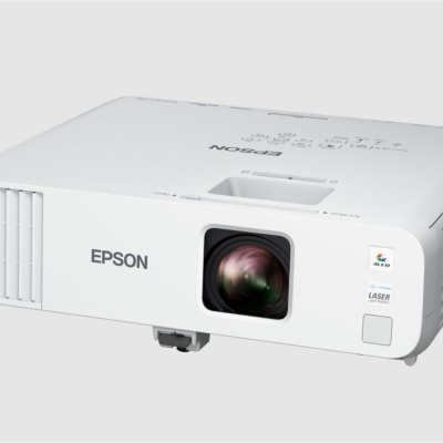 Proiector EPSON EB-L260F, 3LCD, RGB, 4600 lumeni, FHD 1080p, 16:9, Cpontrast:2.500.000:1, lampa 20.000 ore/ 30.000 ore Eco mode, dimensiune imagine: 31"-310", Interfata: USB 2.0-A, USB 2.0, RS-232C, Ethernet interface (100 Base-TX / 10 Base-T), Wi-Fi