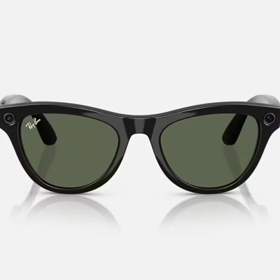 Ray-Ban Meta Skyler AI Glasses Black/Green G15