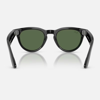 RayBan Meta HEADLINER Low Bridge Fit - Shinny Black - G-15 Green GEN2 - Img 4