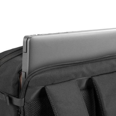 Rucsac laptop Natec Camel Lite, compatibilitate dimensiune laptop 15.6", 3 compartimente, capacitate 19L, material Polyester 600D, negru - Img 4