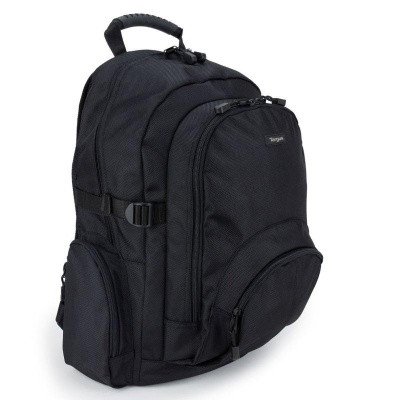 Rucsac laptop Targus Classic, pentru laptopuri de 15.6", capacitate 20 litri, material poliester, dimensiuni: 31 x 17.5 x 47 cm, dimensiune compartiment laptop: 38.7 x 2.5 x 26.5 cm, greutate 0.88 kg, negru - Img 5