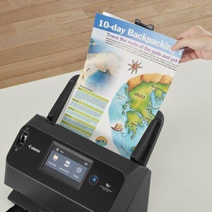 Scanner Canon DR-S130, dimensiune A4, tip sheetfed, viteza scanare: 30ppm alb-negru si color, duplex, rezolutie optica 600dpi, ADF 60 coli, senzor CIS, software: ISIS / TWAIN Driver (Windows 8.1 / 10. Windows Server 2012 R2 /2016 / 2019) CaptureOnTouch - Img 8