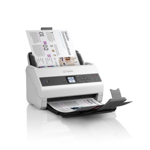 Scanner Epson DS-870, dimensiune A4, tip sheetfed, viteza scanare: 65ppm, rezolutie optica 600x600dpi, ADF 100 pagini, duplex, Fiabilitate ciclu de lucru zilnic 7.000 Pagini,Formate iesire: BMP, JPEG, TIFF, Scanare către multi TIFF, PDF, Scanare către - Img 7