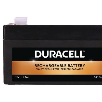 Security Battery Duracell, voltage 12V 1.3Ah VRLA, capacity 13000mAh