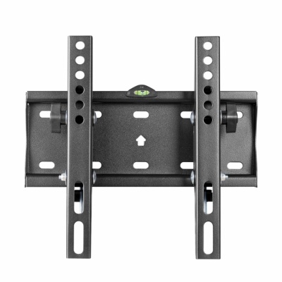 Suport de perete Akai cu inclinatie +12/-12°, diagonala display 23"-42", VESA min. 75x75, VESA max. 200x200, suporta pana la 30kg, distanta fata de perete 53mm, negru - Img 2