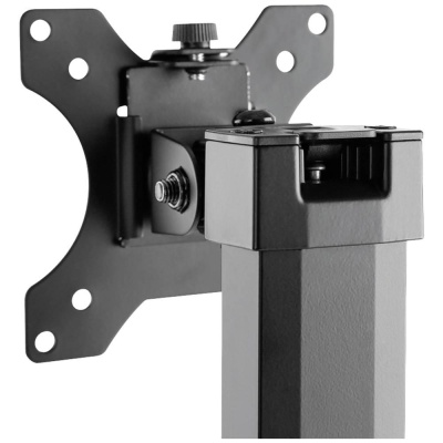 Suport monitor de birou Neomounts FPMA-D865BLACK; pentru display-uri cu diagonale 10"-32", sistem de prindere VESA 75x75~100x100, greutate maxima suportata 7kg, full motion, tilt +20°, swivel +90°, rotate +360°; gas spring; culoare negru. Garantie 5 ani - Img 6