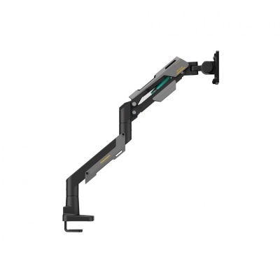 Suport monitor Serioux SRXA-MM101-C012GR, arc cu gaz, compatibilitate dimensiune ecran 24"-57", greutate maximă suportata: 2~30 kg, VESA: 75x75, 100x100, 100x200, 200x100, 200x200, inclinare: +70°~-45°, pivotare: +90°~-90°, rotația ecranului: 360° - Img 4