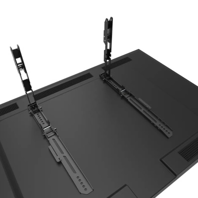 Suport perete Neomounts heavy duty, pentru display-uri interactive si ecrane grele de pana la 32-75", sistem de prindere VESA 400x400, greutate maxima suportata 100kg, fix, distanta fata de perete 4.2cm, cu sistem ce permite prinderea/desprinderea usoara - Img 3
