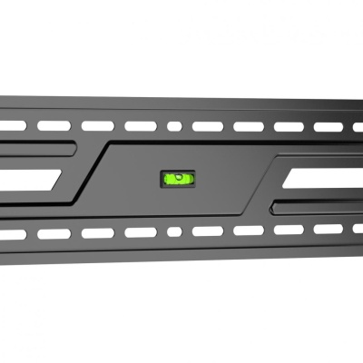 Suport perete TV Serioux 43-100" Fix 75kg Profil 30mm Material: Otel Finisarea suprafeței: vopsea electrostatica Dimensiune ecran: 43"-100" Compatibilitate VESA: 50x50, 75x75, 100x100, 100x150, 150x100, 100x200, 200x100, 150x150, 200x200, 200x300, - Img 4