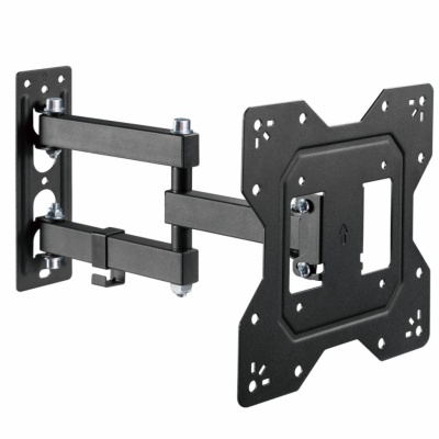 Suport TV Serioux LCD/LED, TV68-223, compatibilitate dimensiune ecran 23"-43", material otel, VESA:100x100, 100x200, 200x100, 200x200, greutate maximă suportata: 30 kg, profil: 56~378mm, inclinare: ＋3°～-10°, pivotare: +90°~-90°, management cabluri, negru