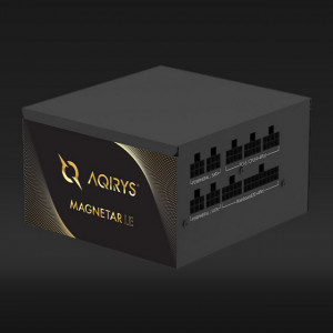 Sursa Aqirys Magnetar LE 750W 80 Gold Plus TECHNICAL DATA Continuous power: 750W Form factor: ATX ATX Version: ATX V2.52 Efficiency: 80PLUS® Gold certified Intel® C6/C7: Yes PFC: Active Illumination: No Modular cables: Yes Cable type: Flat, black Fan