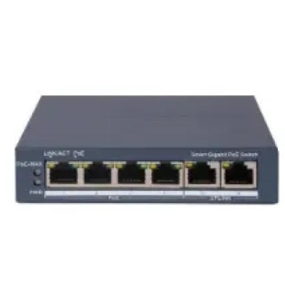 SWITCH POE 4PORTURI 60W