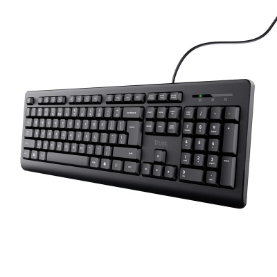 Tastatura cu fir Trust, negru - Img 2