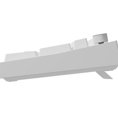 Tastatura gaming mecanica cu fir Genesis Thor 404, iluminare RGB, 107 taste, 11 butoane multimedia, alb - Img 4